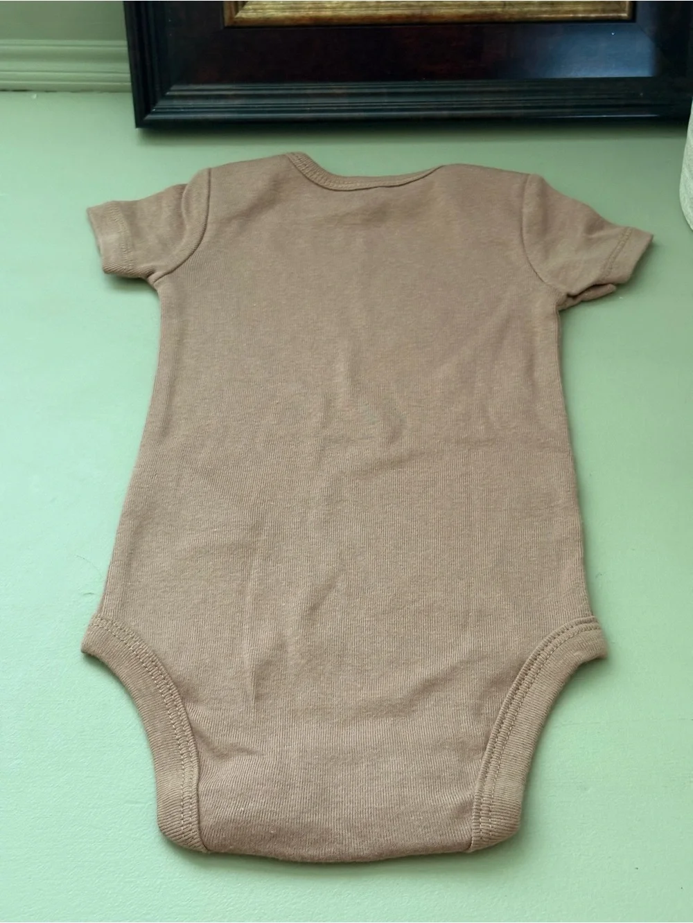 Gerber/Carter Baby One-Piece Bodysuits and Romper - White, Beige, Brown